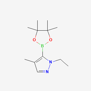 1-Ethyl-4-methyl-5-(4,4,5,5-tetramethyl-1,3,2-dioxaborolan-2-yl)-1H-pyrazole