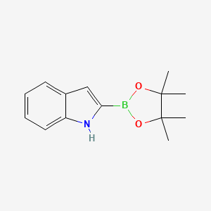 2-(4,4,5,5-Tetramethyl-1,3,2-dioxaborolan-2-yl)-1H-indole
