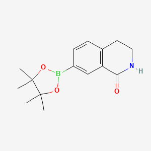 7-(4,4,5,5-Tetramethyl-1,3,2-dioxaborolan-2-yl)-3,4-dihydroisoquinolin-1(2H)-one