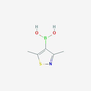 (3,5-Dimethylisothiazol-4-yl)boronic acid