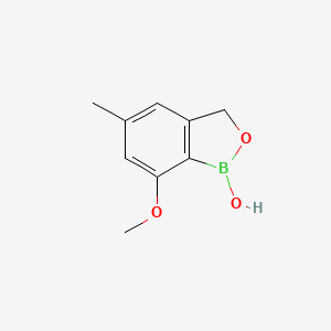 7-Methoxy-5-methyl-1,3-dihydro-2,1-benzoxaborol-1-ol