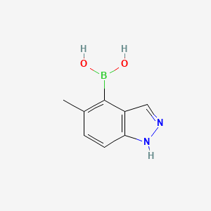 5-Methyl-1H-indazol-4-ylboronic acid