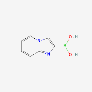 Imidazo[1,2-a]pyridin-2-yl]boronic acid