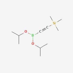 2-(Trimethylsilyl)acetylene-1-boronic acid diisopropylester