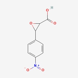 3-(4-Nitrophenyl)-2-oxiranecarboxylic acid