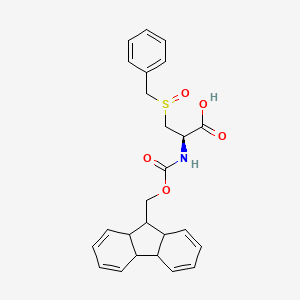 N-[(9H-Fluoren-9-ylmethoxy)carbonyl]-3-[(phenylmethyl)sulfinyl]-L-alanine
