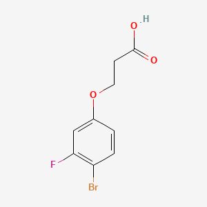 3-(4-Bromo-3-fluorophenoxy)propanoic acid