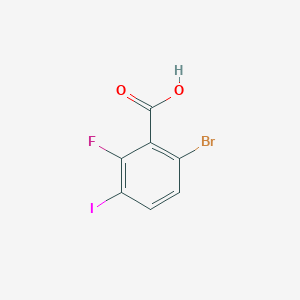 6-Bromo-2-fluoro-3-iodobenzoic acid