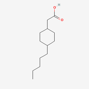 2-(4-Pentylcyclohexyl)acetic acid