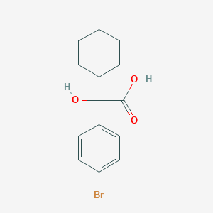 Cyclohexyl(4-bromophenyl)hydroxyacetic acid