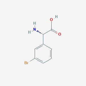(2S)-2-Amino-2-(3-bromophenyl)acetic acid