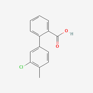 2-(3-Chloro-4-methylphenyl)benzoic acid