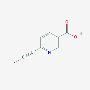 6-Prop-1-ynylpyridine-3-carboxylic acid