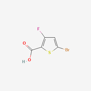 5-Bromo-3-fluorothiophene-2-carboxylic acid