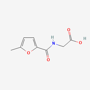 [(5-Methylfuran-2-carbonyl)amino]acetic acid