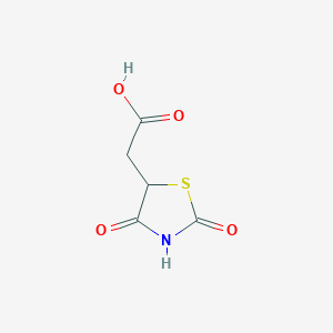 (2,4-Dioxo-1,3-thiazolidin-5-yl)acetic acid