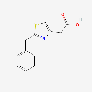 (2-Benzyl-1,3-thiazol-4-yl)acetic acid