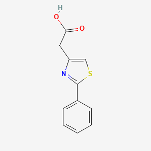 (2-Phenyl-1,3-thiazol-4-yl)acetic acid