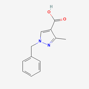 1-Benzyl-3-methyl-1H-pyrazole-4-carboxylic acid