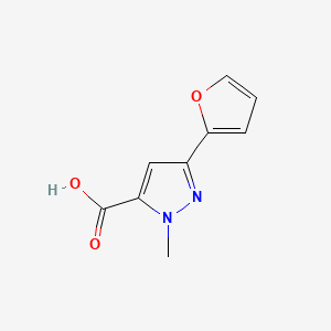 3-(2-Furyl)-1-methyl-1H-pyrazole-5-carboxylic acid