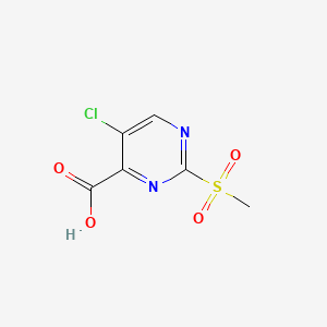 5-Chloro-2-(methylsulfonyl)pyrimidine-4-carboxylic acid