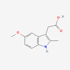 (5-Methoxy-2-methyl-1H-indol-3-yl)acetic acid
