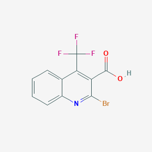 2-Bromo 4-(trifluoromethyl)quinoline-3-carboxylic acid