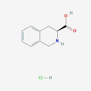 (3S)-1,2,3,4-Tetrahydroisoquinoline-3-carboxylic acid hydrochloride