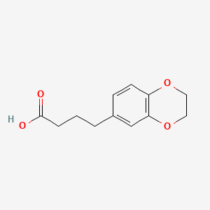 4-(2,3-Dihydro-1,4-benzodioxin-6-yl)butanoic acid