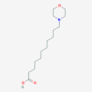 4-Morpholineundecanoic acid