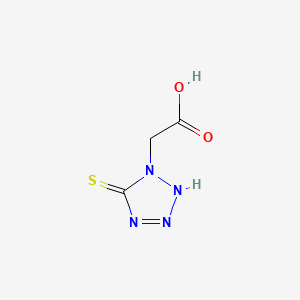 2,5-Dihydro-5-thioxo-1H-tetrazole-1-acetic acid