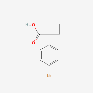 1-(4-Bromophenyl)cyclobutanecarboxylic acid