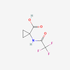 1-(2,2,2-Trifluoroacetamido)cyclopropanecarboxylic acid