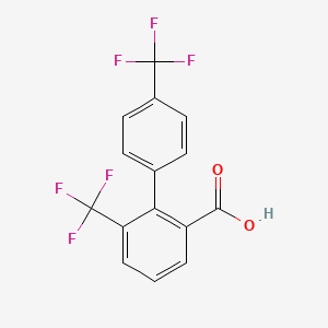 6,4'-Bis(trifluoromethyl)biphenyl-2-carboxylic acid