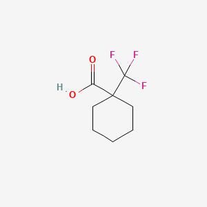 1-(Trifluoromethyl)cyclohexane-1-carboxylic acid