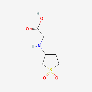 [(1,1-Dioxidotetrahydrothien-3-yl)amino]acetic acid