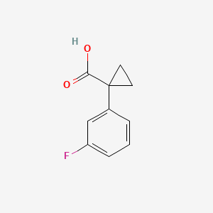 1-(3-Fluorophenyl)cyclopropanecarboxylic acid