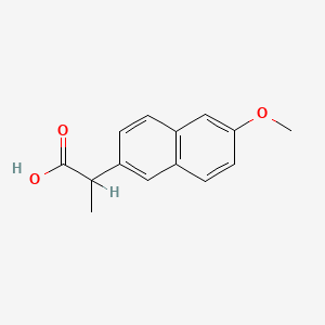 (2S)-2-(6-Methoxy-2-naphthyl)propanoic acid (Naproxen)
