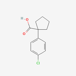 1-(4-Chlorophenyl)cyclopentanecarboxylic acid