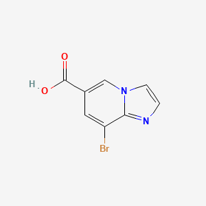 8-Bromoimidazo[1,2-a]pyridine-6-carboxylic acid