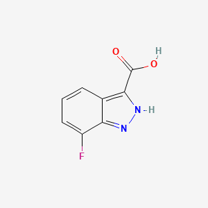 7-Fluoro-1H-indazole-3-carboxylic acid