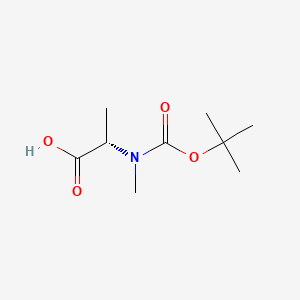 (2S)-2-[(tert-Butoxycarbonyl)(methyl)amino]propanoic acid