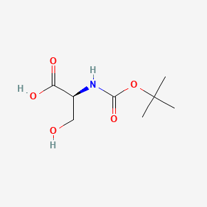 (2S)-2-[(tert-Butoxycarbonyl)amino]-3-hydroxypropanoic acid