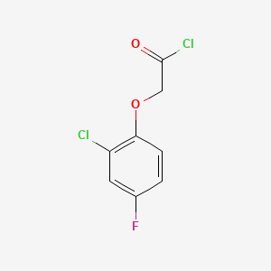 (2-Chloro-4-fluorophenoxy)acetyl chloride