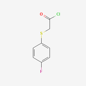 (4-Fluorophenylthio)acetyl chloride