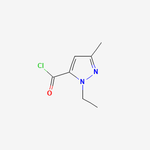 1-Ethyl-3-methyl-1H-pyrazole-5-carbonyl chloride