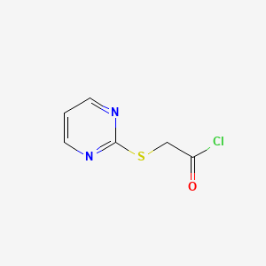 (2-Pyrimidylthio)acetyl chloride