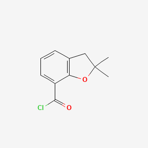 2,2-Dimethyl-2,3-dihydro-1-benzofuran-7-carbonyl chloride