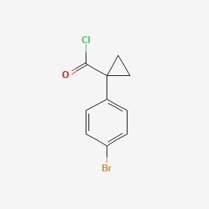 1-(4-Bromophenyl)cyclopropanecarbonyl chloride