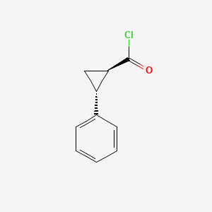 trans-2-Phenyl-1-cyclopropanecarbonyl chloride